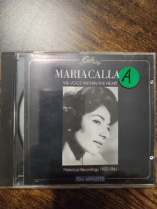 Maria Callas: The Voice Within the Heart Historic Recordings 1952-1961 CD - Picture 1 of 4