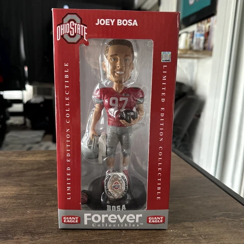 Joey Bosa Ohio State Buckeyes National Championship Bobble head Cover