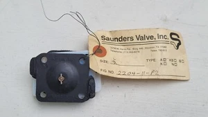 NOS Saunders Diaphragm For 2204-11-P2 1/2" Valve - Picture 1 of 2
