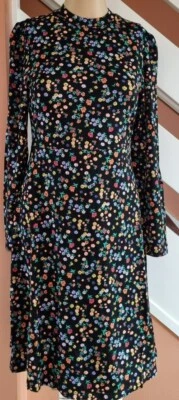 Marks and Spencer Women's Multicoloured Floral   Jersey Feel Dress  8, 12, - Image 1 of 4