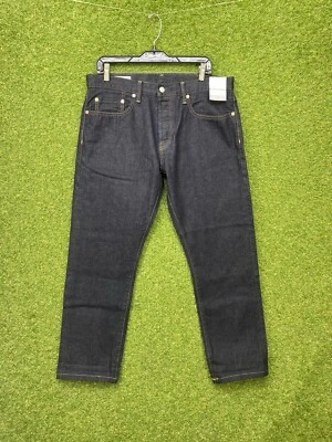 GAP Selvedge Jeans Mens 33x30 Slim Straight Fit Made in USA Dark Wash - Image 1 of 4