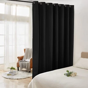 Rose Home Fashion Privacy Room Divider Curtain, Wall Divider for Room Separat... - Picture 1 of 6