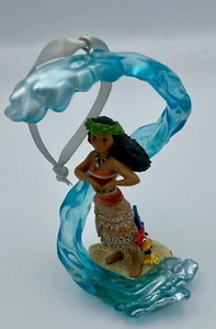 Disney Store Moana Fairytale Moments Sketchbook Christmas Ornament Wave Hei Hei - Picture 1 of 6