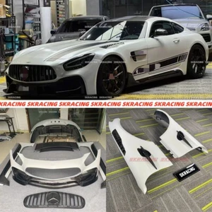Fits For Benz AMG GT GTC GTS Front Rear Bumper Wing Upgrade Half Carbon Bodykits - Picture 1 of 23
