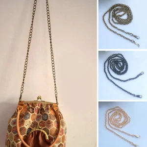 40/60/120cm Metall Handtasche Schultergurt Umhängetasche Handtasche Kette Ersa D - Picture 1 of 13