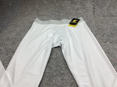 Medias de compresión Eastbay para hombre grandes blancas de longitud completa baloncesto fútbol Foto 1 de 4