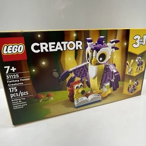 Lego CREATOR (31125) 3 en 1 Criaturas del Bosque de Fantasía Artículo 6371105 - TOTALMENTE NUEVO - Imagen 1 de 14