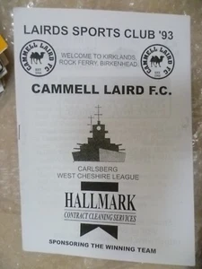 Cammell Laird v Chester City 2003, 21 de julio (Liga West Cheshire) - Imagen 1 de 2
