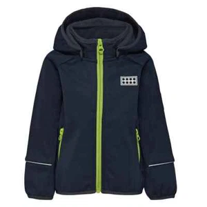 Lego Wear Boys Softshell Jacket Dark Navy Size 80 86 92 98 104 - Picture 1 of 24