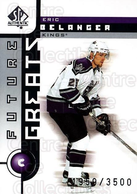 2001-02 SP Authentic #127 Eric Belanger - Image 1 of 1