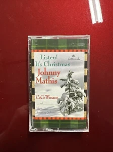 Listen it's Christmas Johnny Mathis cassette tape - Picture 1 of 5