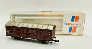 ROCO N scale Freight Wagons Custom weather colour 1:160 DC Original Box - Picture 1 of 7