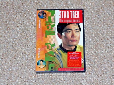 Star Trek TOS Vol. 3 The Man Trap/The Naked Time DVD 1999 Brand New Foto 1 de 3