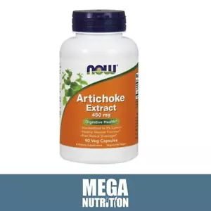 NOW Food Artichoke Extract 550mg 90 Veg Cap | Digestive Health Vascular Function - Picture 1 of 1