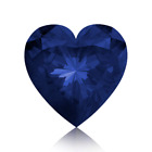 Saphir bleu taillé en coeur 0.25ct-4mm qualité AAAAA+ 