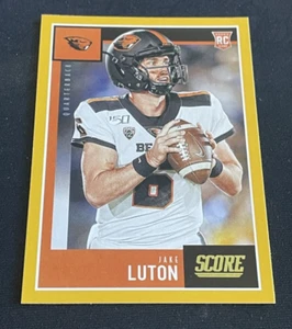2020 Score - Gold - #357 - Jake Luton (RC) - Bild 1 von 2