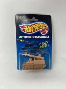 Mattel - Hot Wheels - 1986 Action Command Rocketank Tan - Picture 1 of 2