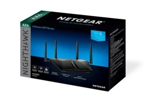 Netgear Nighthawk AX6 6-Stream AX4300 WiFi 6 Router (RAX45-100NAS) - Picture 1 of 4