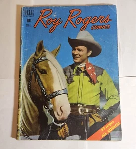 Roy Rogers #27 Vol. 1, 1950 Bären oder Brandeisen Dell Comics - Bild 1 von 4