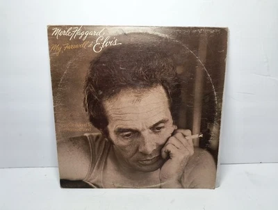Merle Haggard - My Farewell to Elvis - Vinyl LP Record Album Excellent - Image 1 of 4