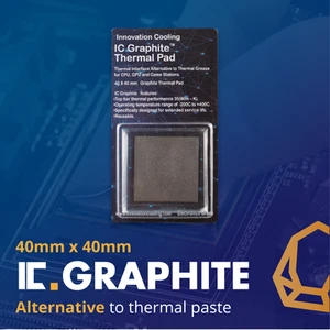 Innovation Cooling Graphite Thermal Pad 40MM *40mm - Afbeelding 1 van 6