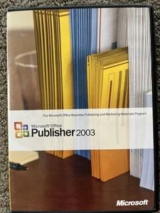 Microsoft Publisher 2003 Full Version For Windows Product Key - Afbeelding 1 van 5