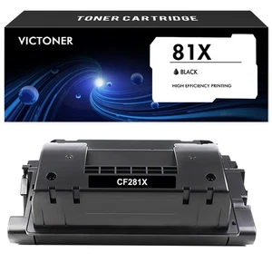 1PK CF281X 81X Black Toner Cartridge Fit For HP Laserjet MFP M606dn M606x M630dn - Picture 1 of 3