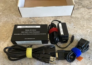 Hall Research SC-VGA-2 VGA HDTV Video Processor Converter Tested - Picture 1 of 12