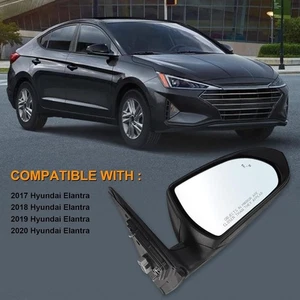 2017-2020 Hyundai Elantra RH Passenger Power Glass Heated Blind Spot Detection - Picture 1 of 5