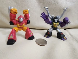 Hasbro 2006 Transformers Robot Heroes Rodimus & Shrapnel Insection G1 Vintage - Picture 1 of 8