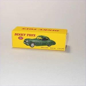 Dinky Toys 157 Jaguar XK120 - White - Repro Box - Picture 1 of 5