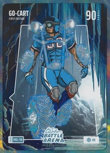 2026 Bo Jackson Battle Arena ICE FOIL CARD CHILL-130 Go-Cart Evan Carter Rangers - Picture 1 of 2