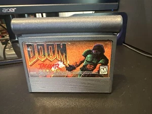 Doom (Atari Jaguar, 1994) CARTRIDGE ONLY *TESTED & WORKING* - Picture 1 of 3