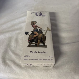 Andrea Miniatures Hit The Leather Pinup 17 80mm Model Unpainted kit - Picture 1 of 5