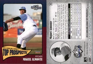 Miguel Almonte 2014 Choice Carolina League Top Prospects #2 RC *AutographDen* - Picture 1 of 1