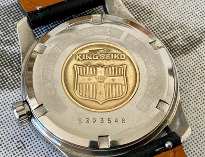 1966 KING SEIKO часы - ссылка 4402-8000 - золотой медальон - ручной ветер - Изображение 1 из 4