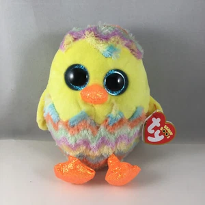 Ty Beanie Boos - CORWIN the Easter Egg Chick (6 inch) Plush Toy 2023 NEW MWMTs - Picture 1 of 6