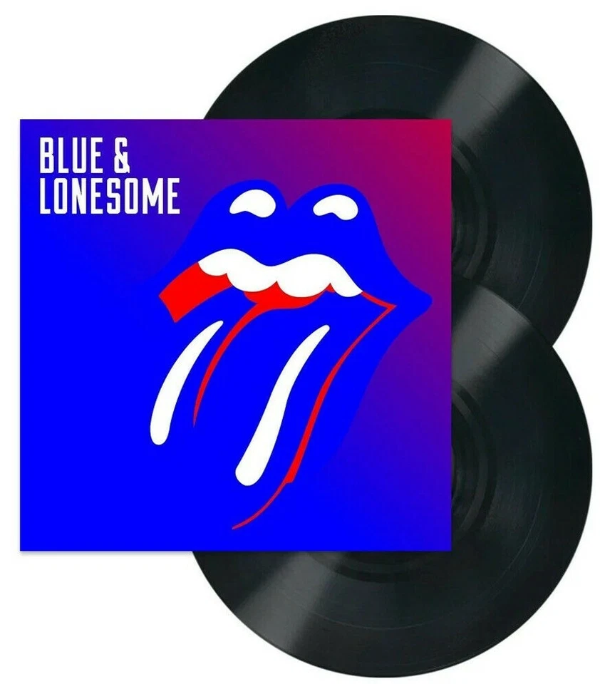 Rolling Stones: Blue & Lonesome Vinyl LP. Let It Bleed. Emotional Rescue. Tattoo - Image 1 of 1