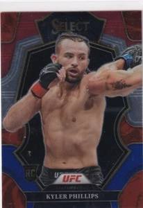 Panini UFC Select 2023 Nr. 126 Kyler Phillips Red White Blue Premier Level - Bild 1 von 2