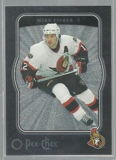 2007-08 O-Pee-Chee Micromotion Black #342 Mike Fisher 079/100 (ref36247) - Image 1 of 1