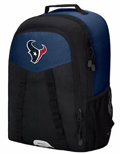 Houston Texans Backpack Premium Embroidered Heavy Duty SCORCHER Design Football