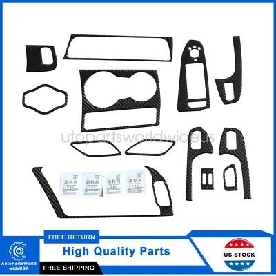 Juego de 13 piezas de cubierta interior completo de fibra de carbono para Audi A4 Sport 2,0 L 2012 Foto 1 de 4