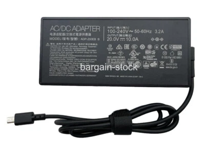 20V 10A 200W AC Adapter Charger For ASUS ROG Zephyrus G16 (2024) GA605 USB Tip - Image 1 of 3