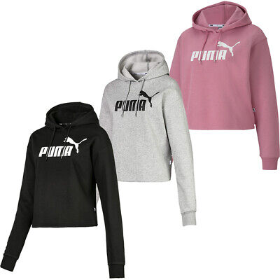 Puma Womens Hoodies Hoody Ladies Sweatshirt Hooded Fleece Top Pullover Hoodie • 32.64€