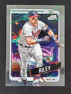 2024 Topps Chrome Cosmic #84 Austin Riley - Image 1 of 2