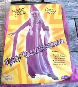 Fairy Tale Princess Halloween Costume Dress Child Large 12-14 NEW - Picture 1 of 3