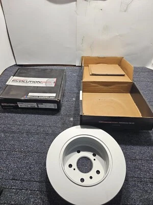 CANTIDAD 2 rotor de freno de disco PowerStop rotor recubierto de evolución trasera JBR713EVC para Lexus Foto 1 de 4