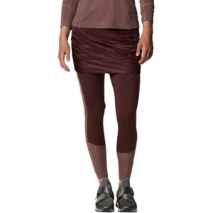 Mountain Hardwear Women's Trekkin Insulated Mini Skirt, Maroon Sz-L - Picture 1 of 7