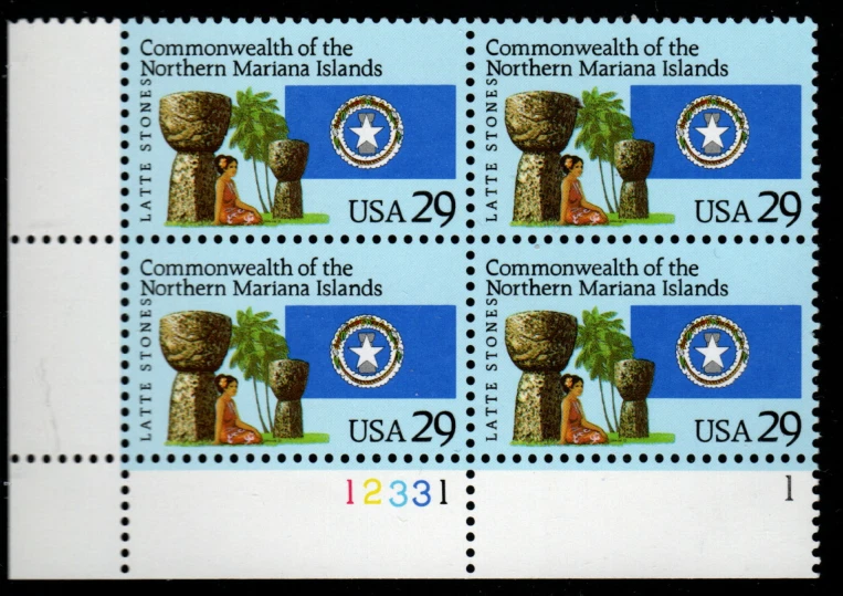 Bloque de placas ALLYS Scott #2804 29c Marina Islands [4] MNH F/VF [STK] Foto 1 de 1