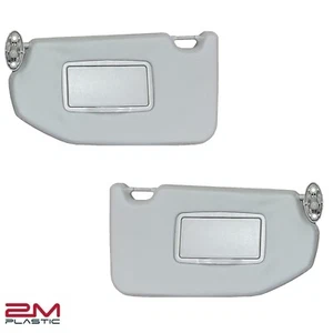 Sun Visor For Ford Ecosport Set Left + Right Sides Gray 2018-2021 OE Quality - Picture 1 of 3